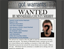 Tablet Screenshot of gotwarrants.org